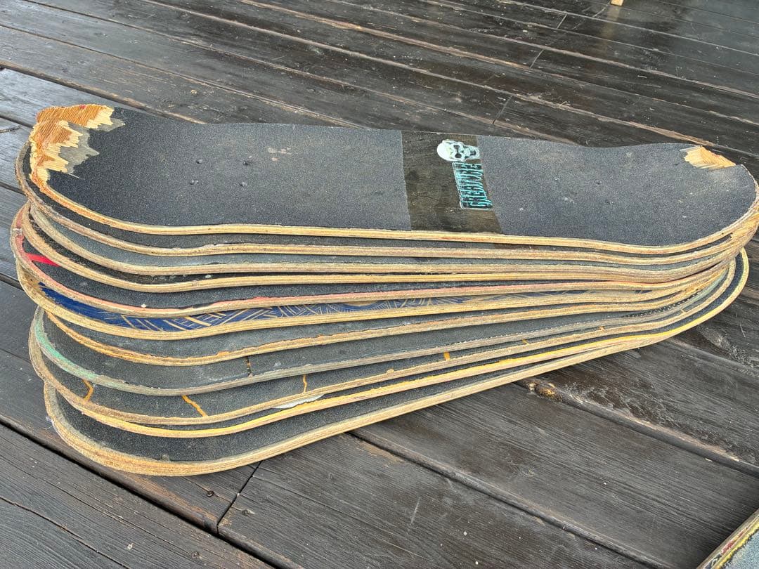 スケートボード　デッキ　10枚　使用済