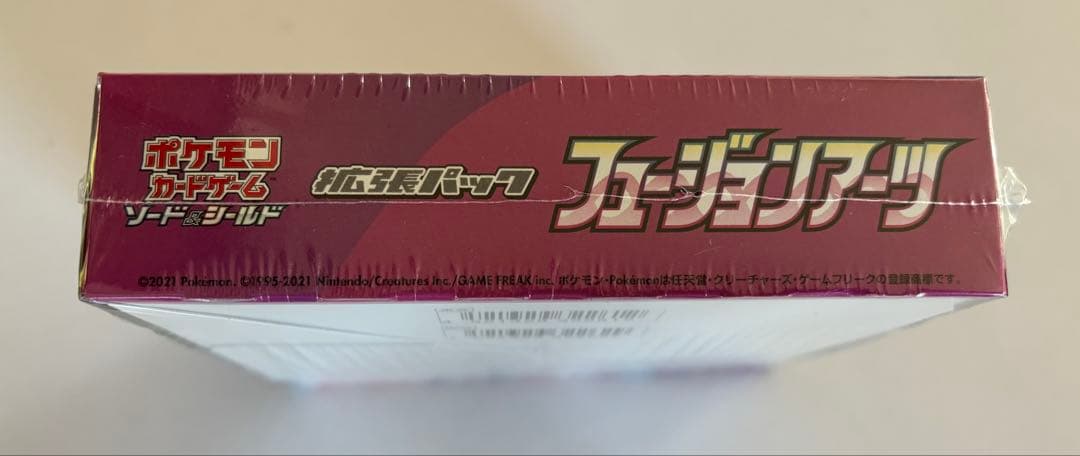 ポケモンカードゲーム 拡張パック「 フュージョンアーツ 」未開封BOX