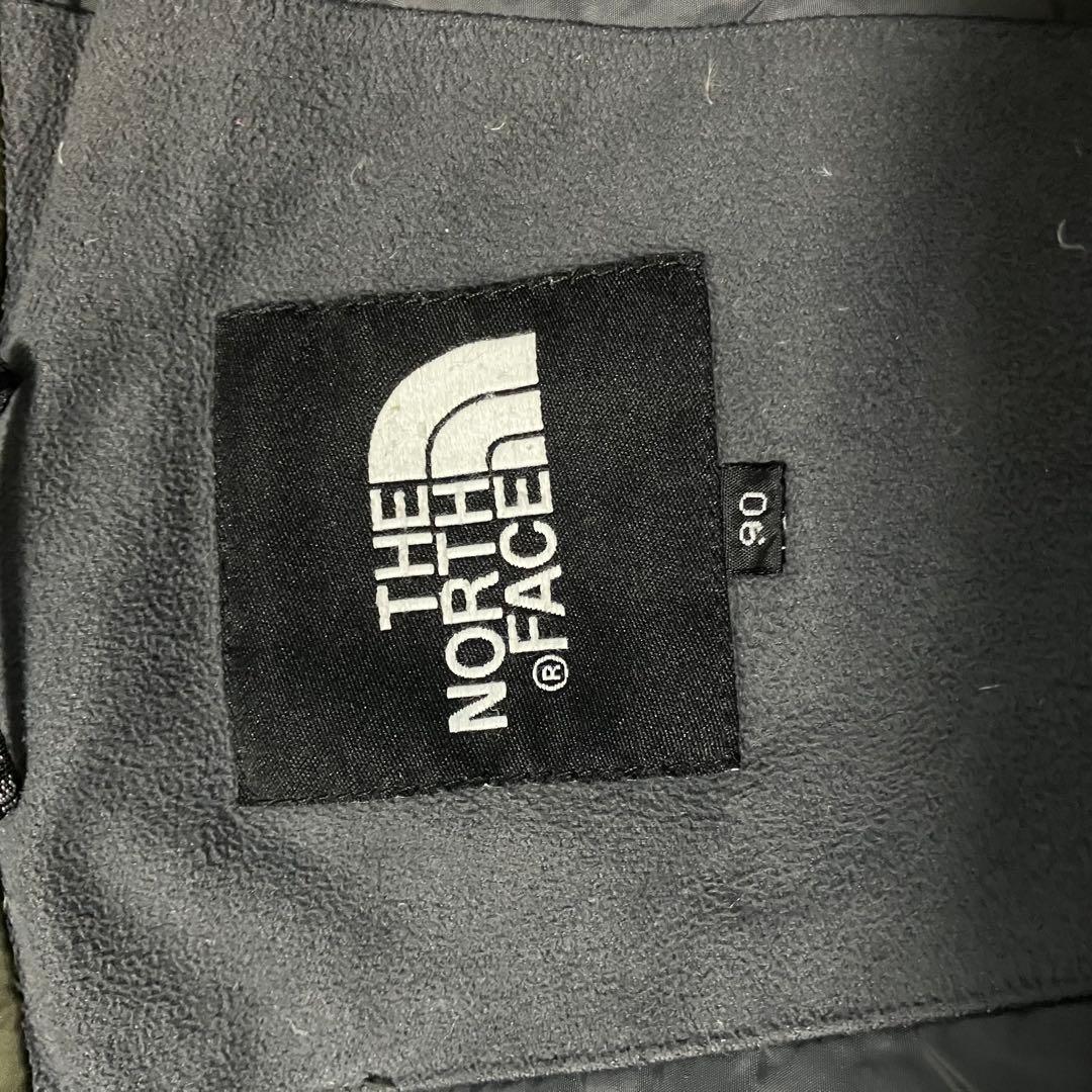 ノースフェイス　７００ＦＰ　ワンポイント刺繍　ダウンジャケット　グリーン　Ｓ