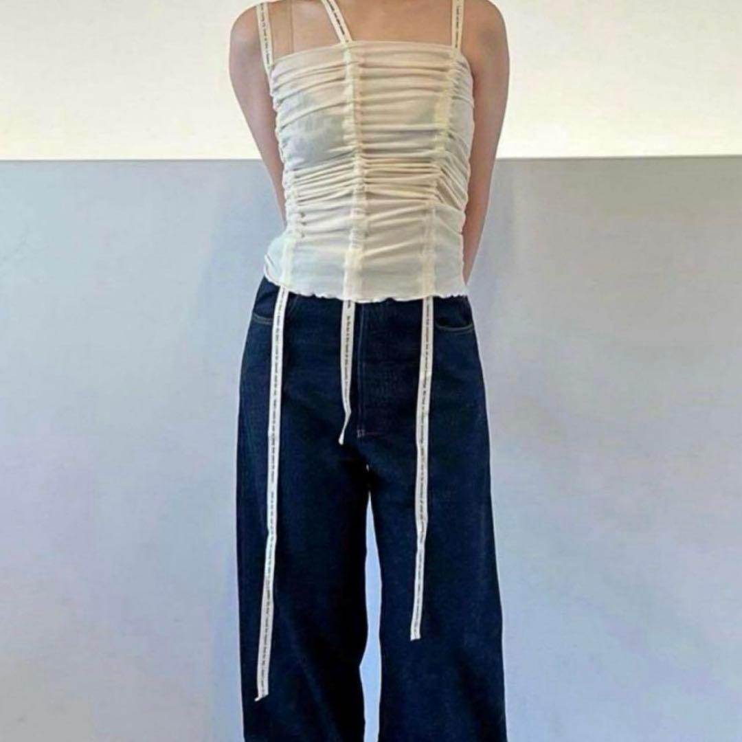 ベースレンジ baserange Hewn Strap Top -Fine