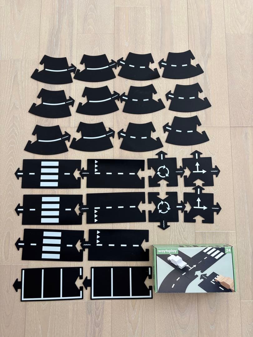 waytoplay ウェイトゥプレイ　道路おもちゃ 24ピース