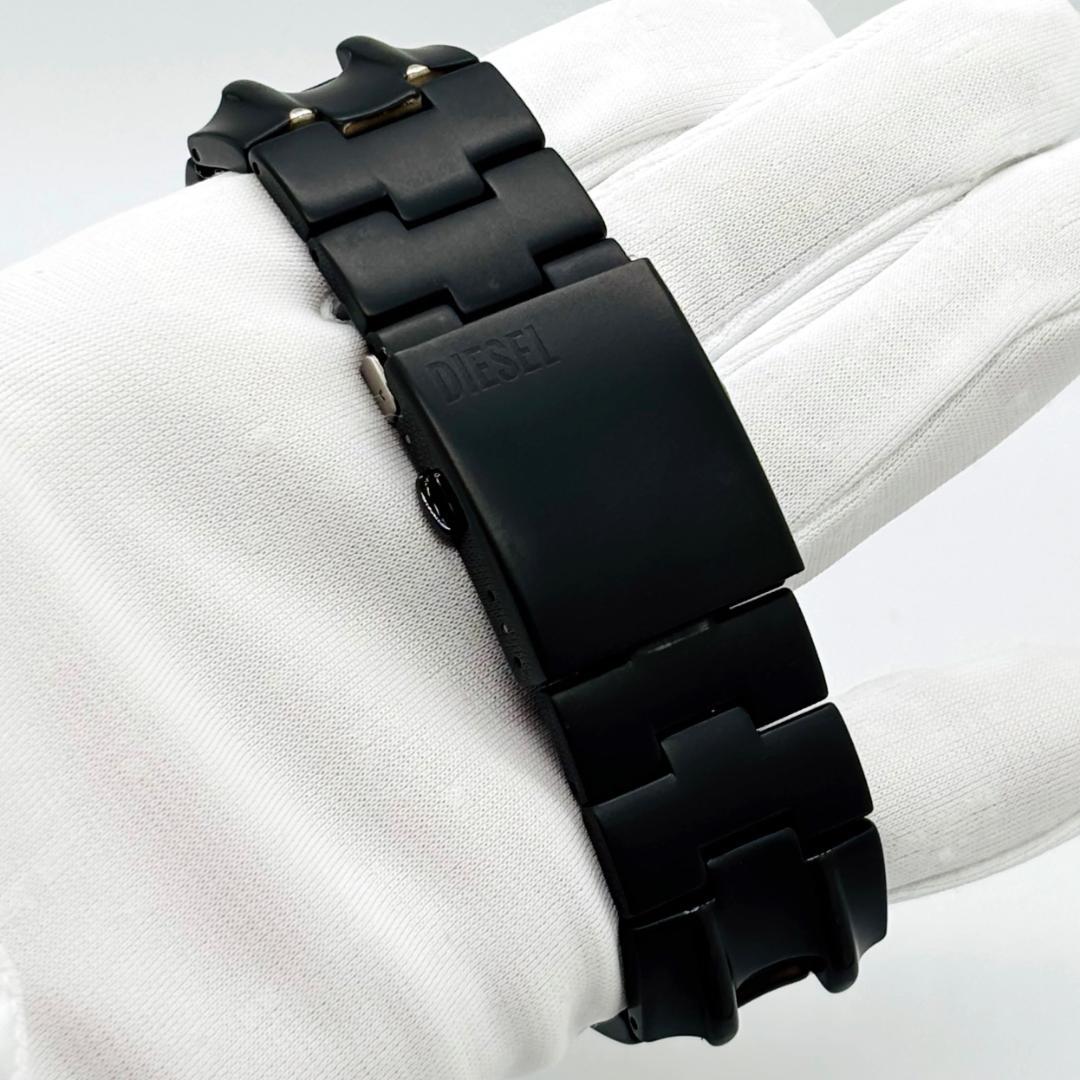 【入手困難】ディーゼル DZ2156 腕時計 ブラック 電波時計 【1-D-①】