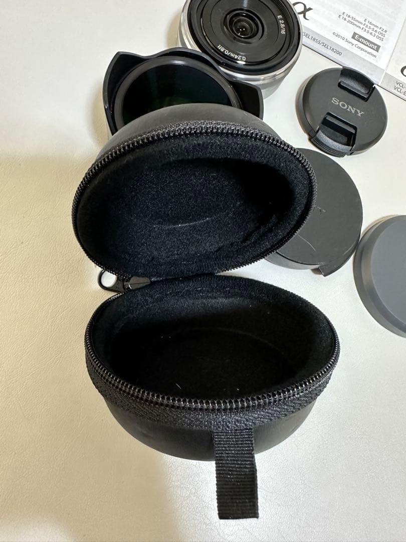 SONY Eマウントレンズ　＋　フィッシュアイコンバーター