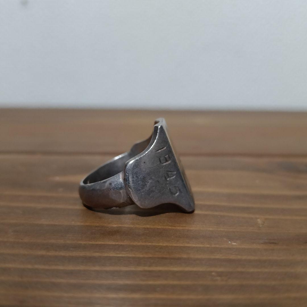 40s ミリタリーシアターメイドリング イラン1945 スーベニア