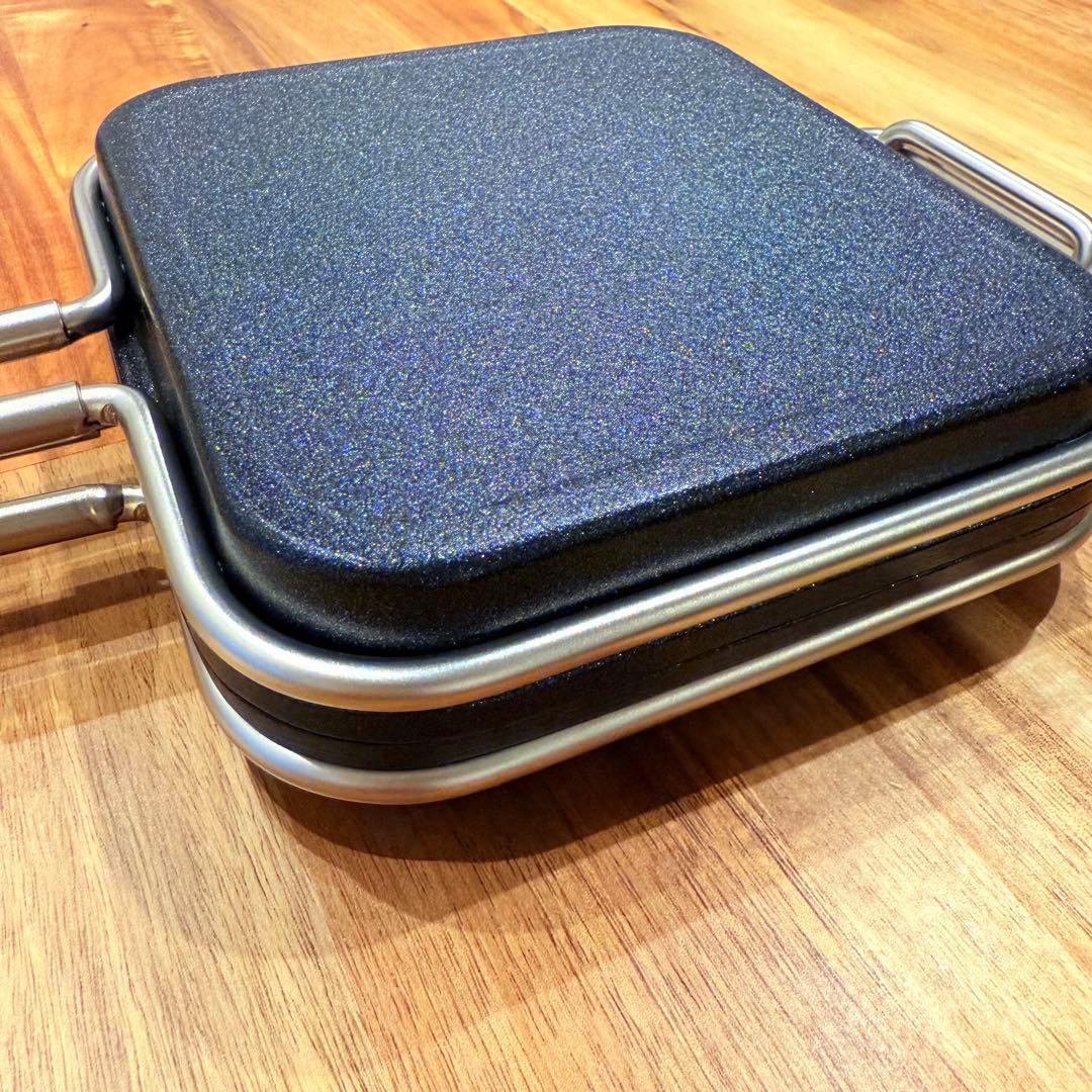 美品【家事問屋】ホットパン／ホットサンドメーカー／レシピブック付き★燕三条製