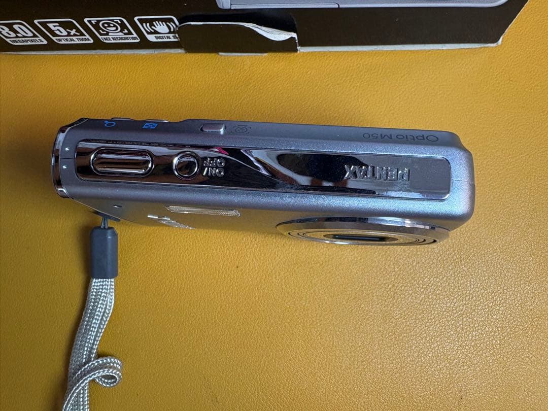 Pentax ペンタックス　Optio M50 デジカメ　CCD 箱美品　作例