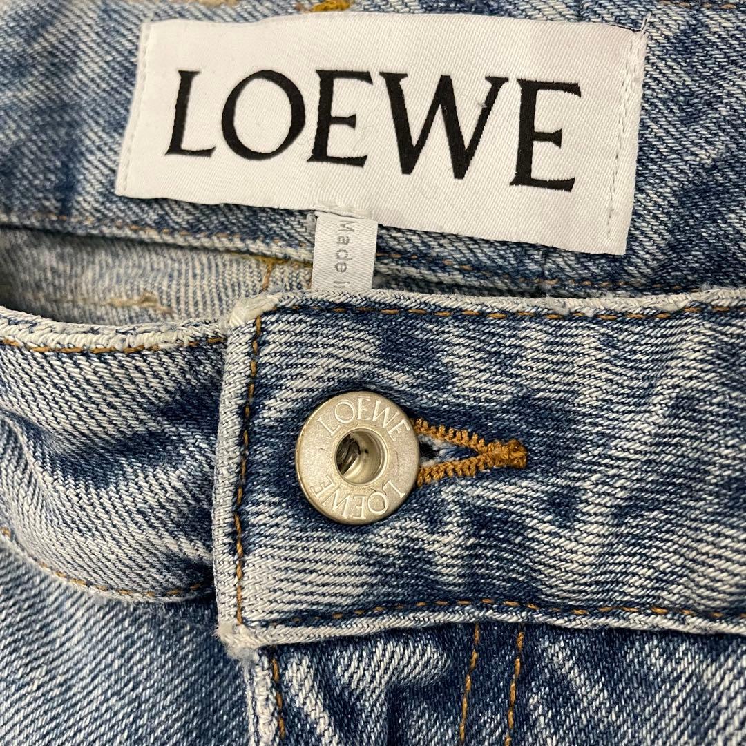 LOEWE ロエベ デニム デニムパンツ チェーン ジーンズ
