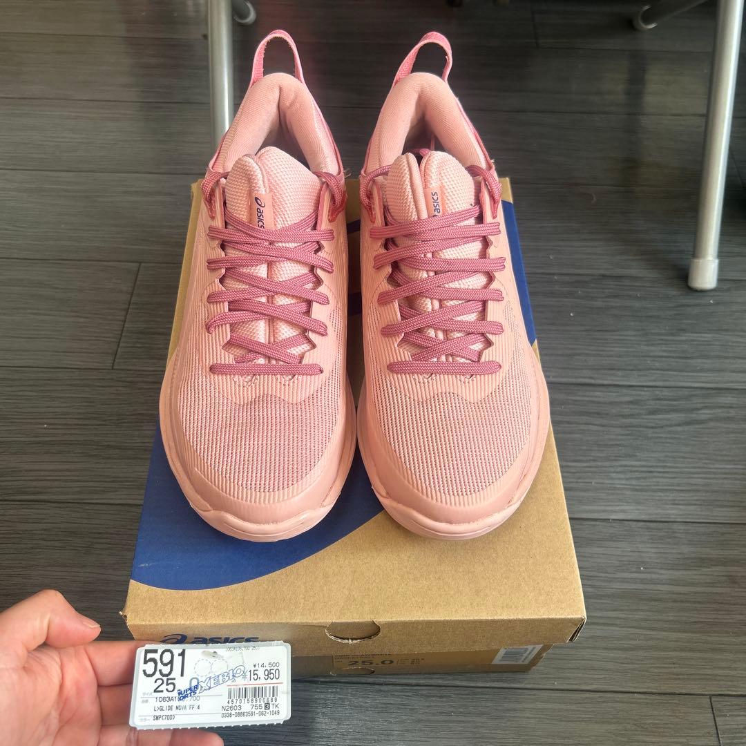 asics XTA バスケットボールシューズ 25.0cm ピンク