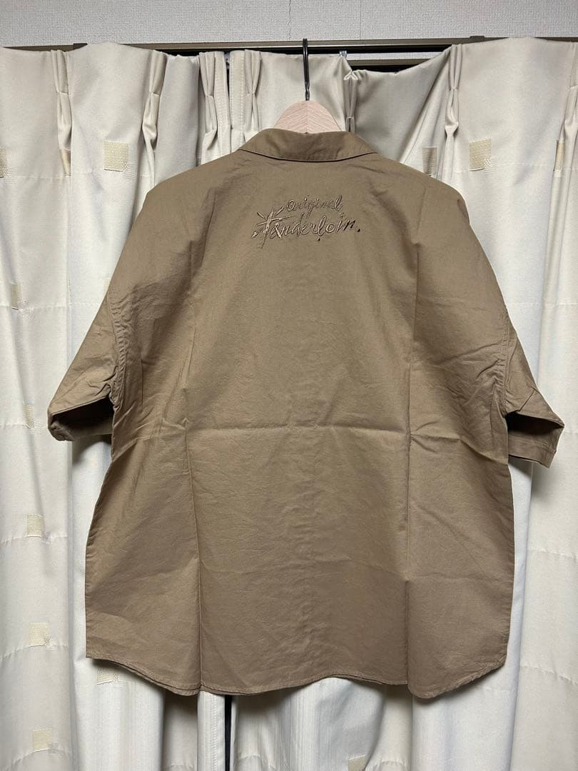 テンダーロイン COTTON SHT SOLID KHAKI M