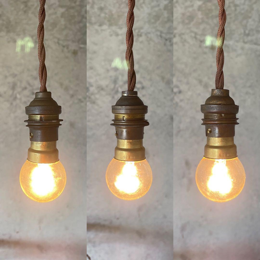 最安値！c-12. 送料無料！フランスアンティーク 3個セット 吊り下げ