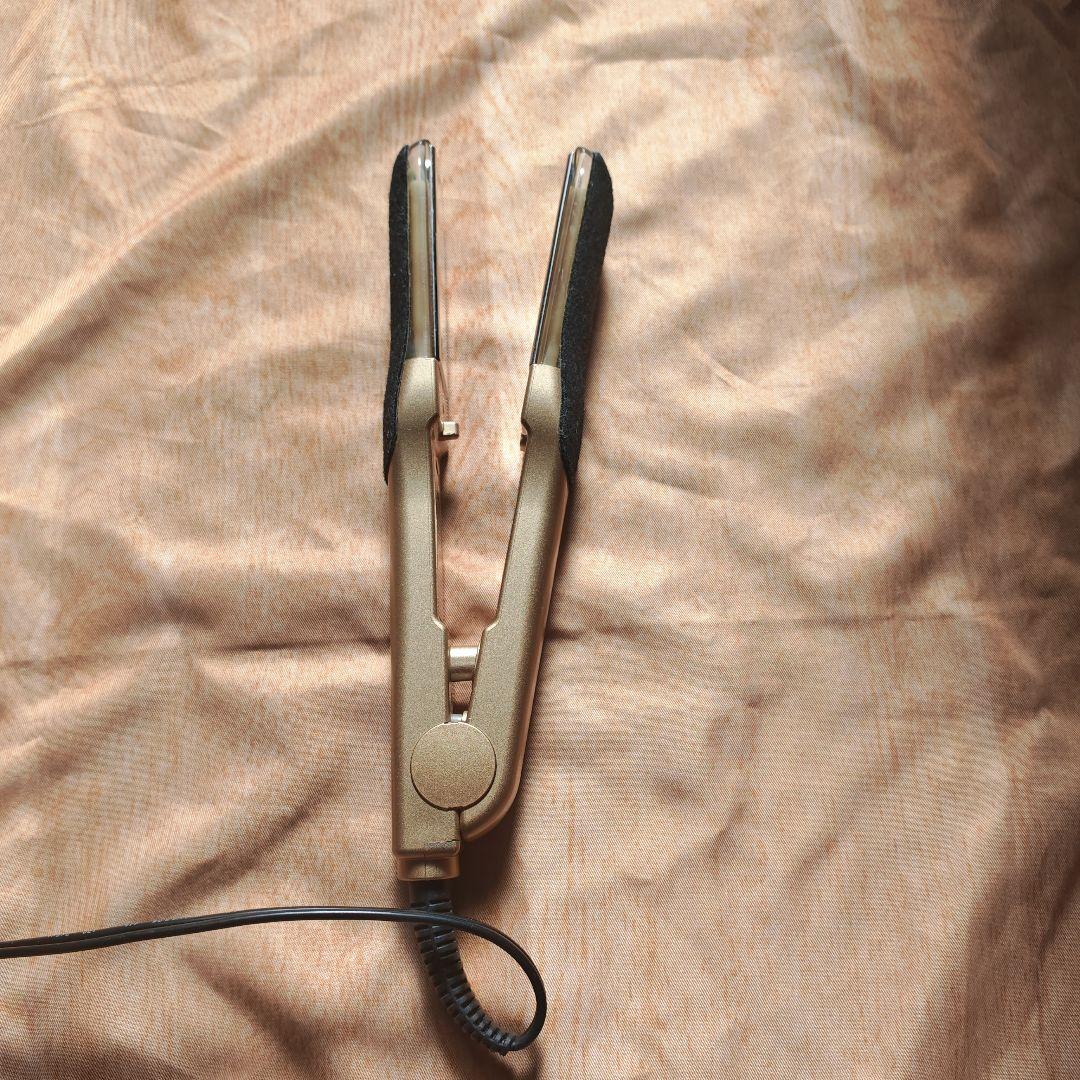 HAIR OPE ストレートヘアアイロン ゴールド