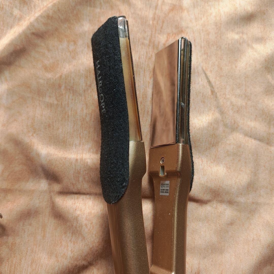 HAIR OPE ストレートヘアアイロン ゴールド