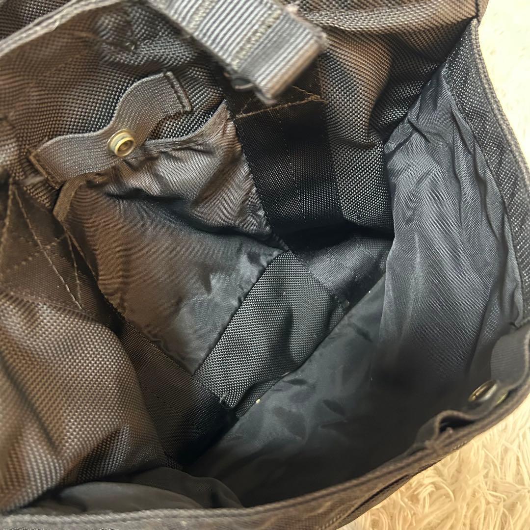 【人気✨A4可/大容量】ブリーフィング　トートバッグ　肩がけ可　ブラック　良品