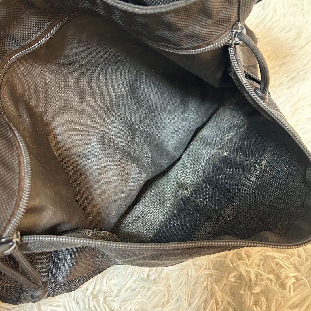 【人気✨A4可/大容量】ブリーフィング　トートバッグ　肩がけ可　ブラック　良品