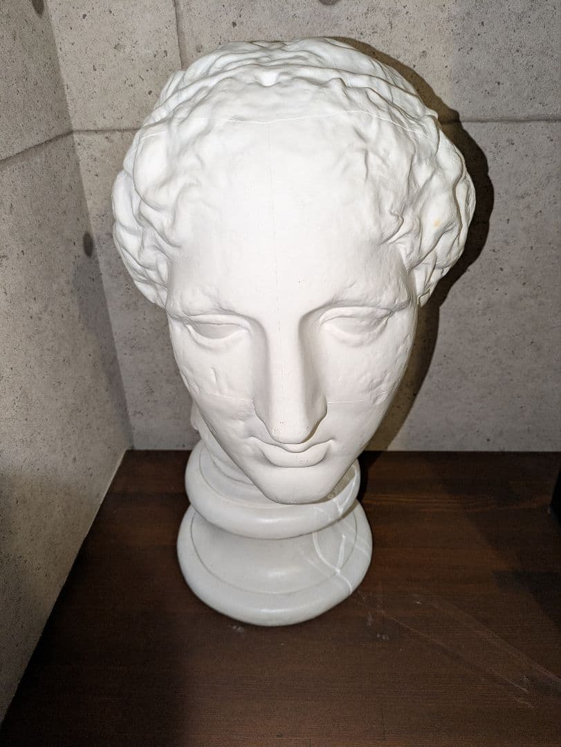 パ〇ィーン【送料無料】石膏像 ラボルト パルテノン 首像　美大　デッサン