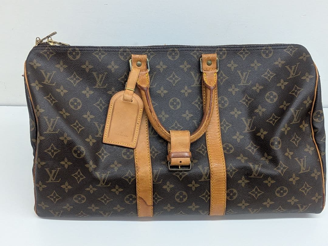 Louis Vuittonキーポル45 ボストンバッグ ブラウン