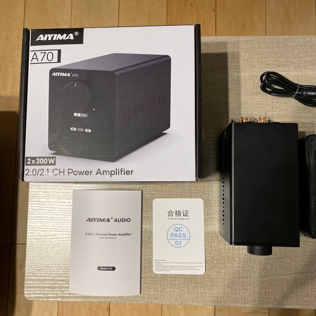 アンプ Aiyima A70 2.0/2.1 CH Power Amplifier
