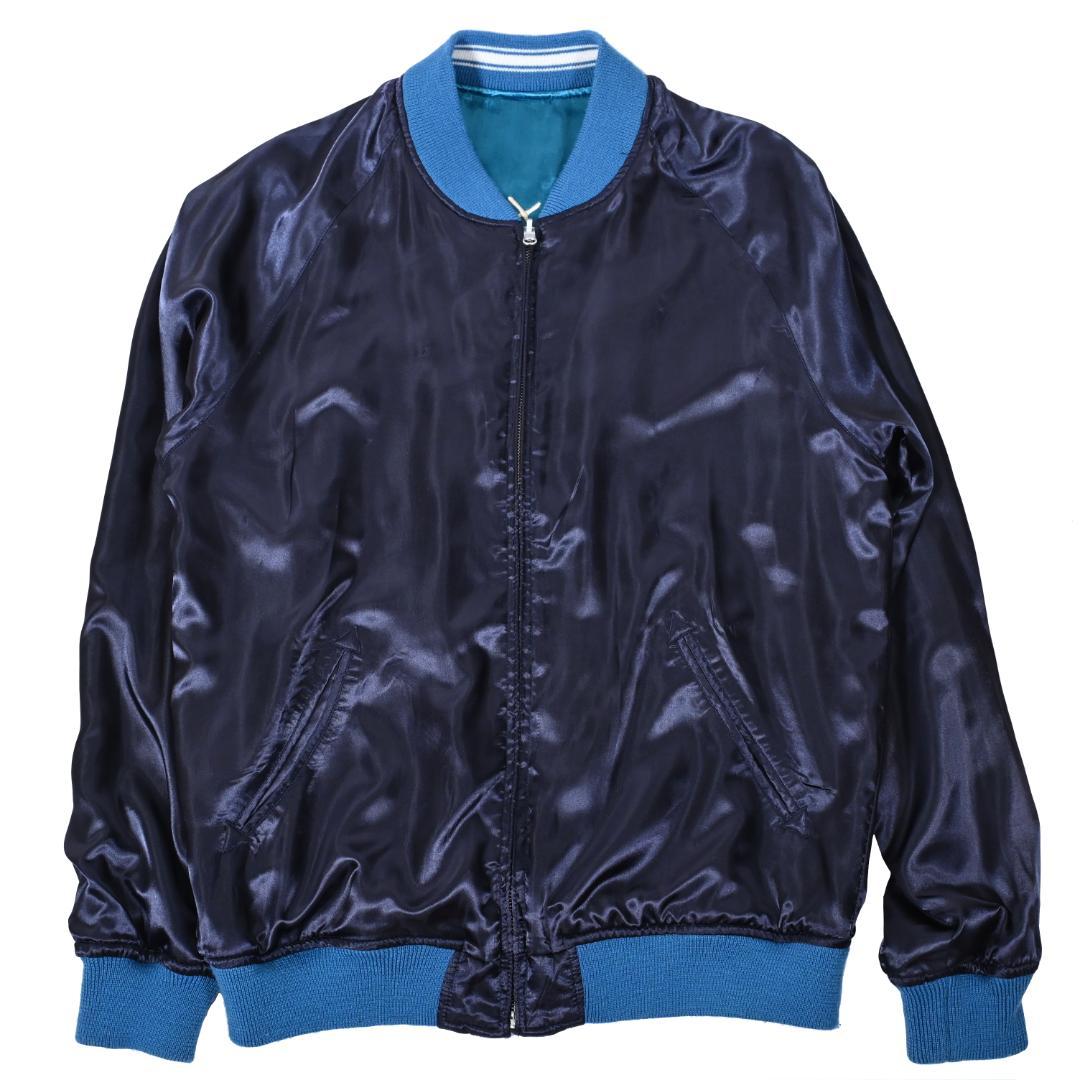 AVIREX　アヴィレックス　スカジャン　ブルー　虎　龍　リバーシブル　XL