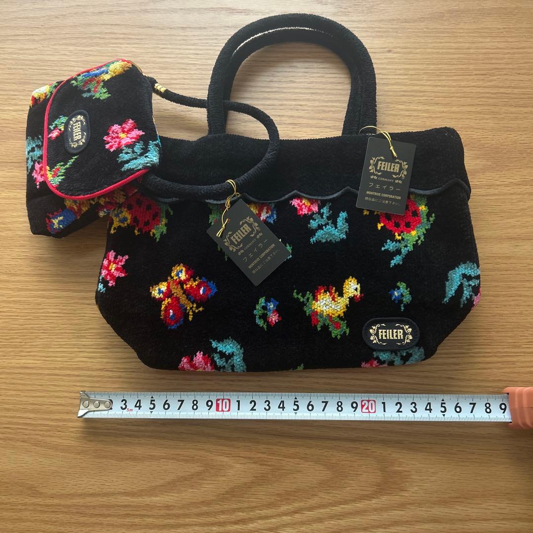 FEILER バック　ミニポーチ付き