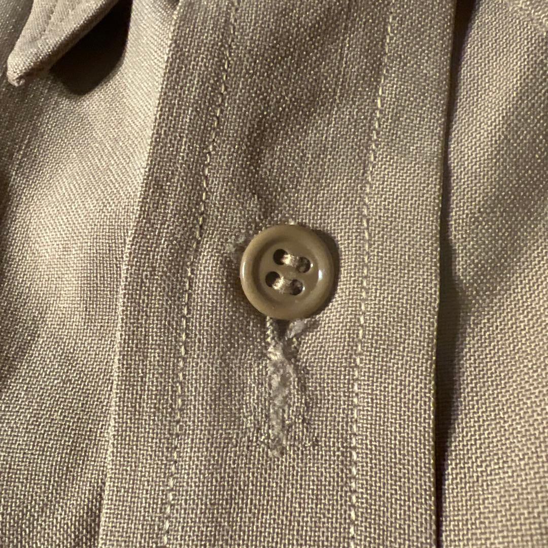 40s 50s vintage Old Glory 長袖シャツ コットンギャバ