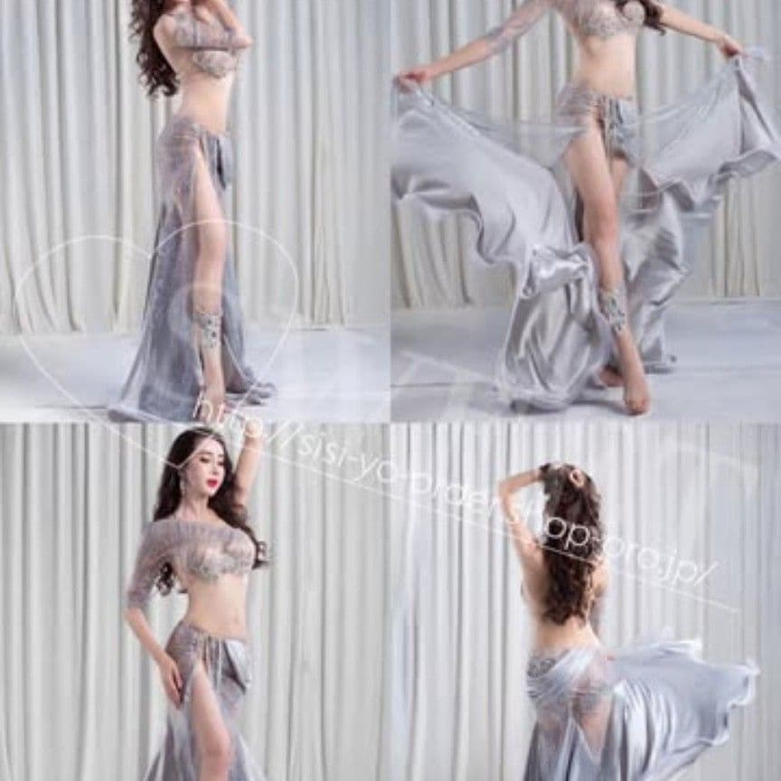 ベリーダンス セットアップ 緑