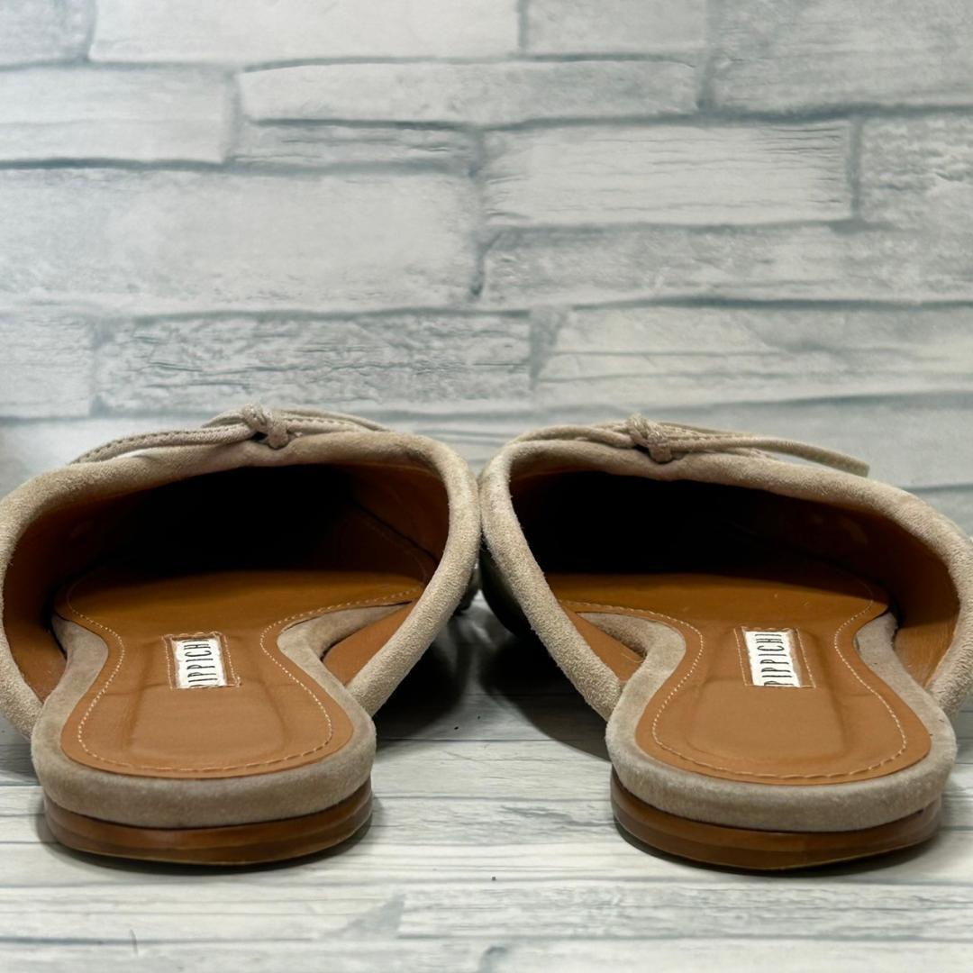 【美品】PIPPICHIC　REMY　ミュール　ベージュ　ポインテッドトゥ