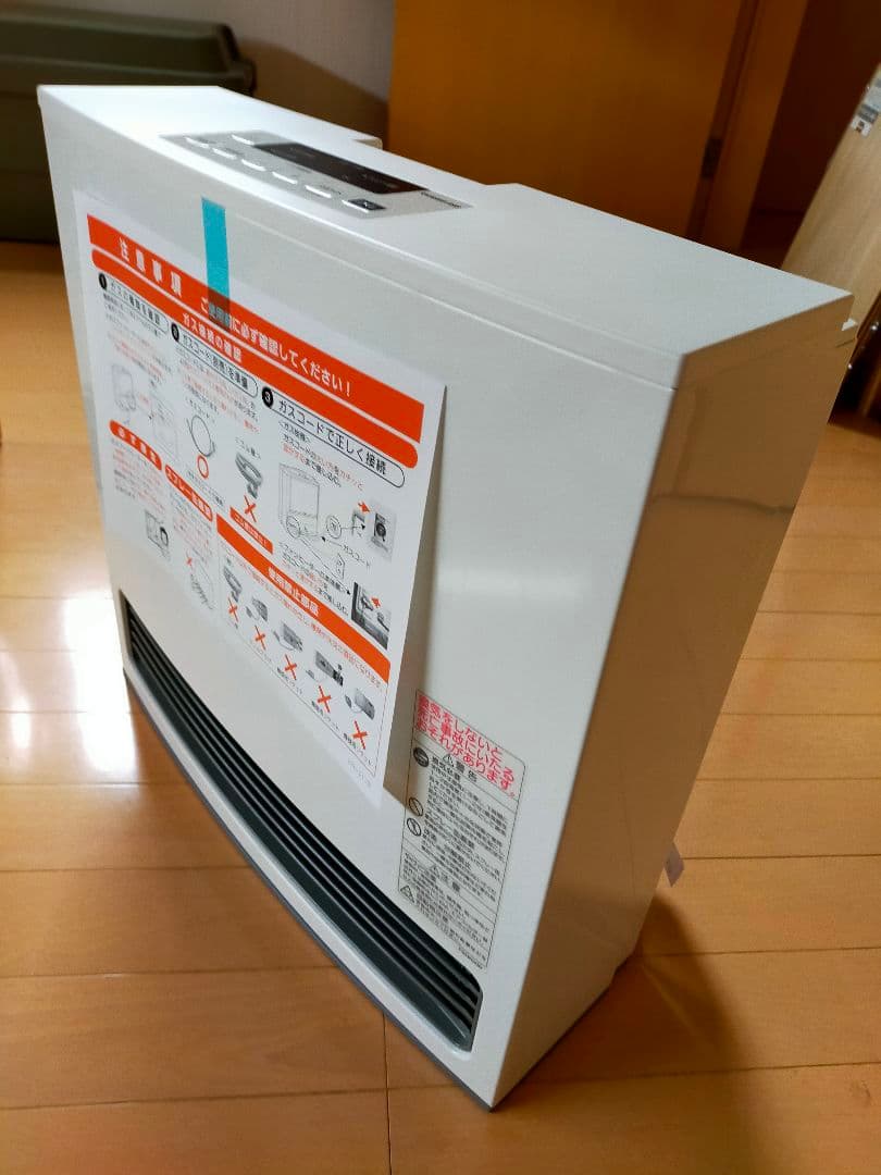 OSAKA GAS ガスファンヒーター ホワイト 11畳対応 都市ガス