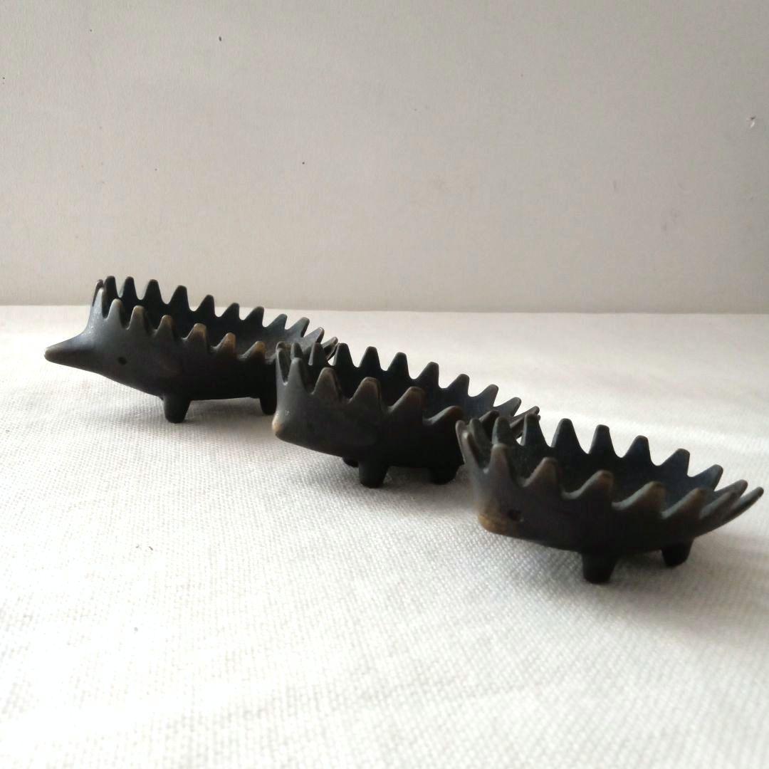 ヴィンテージ Walter Bosse ウォルター ボッセ 真鍮ハリネズミ