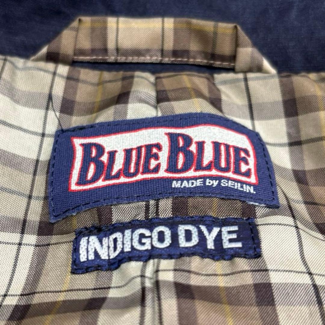 BLUE BLUE インディゴ ウェザークロス バルマカーンコート Mサイズ