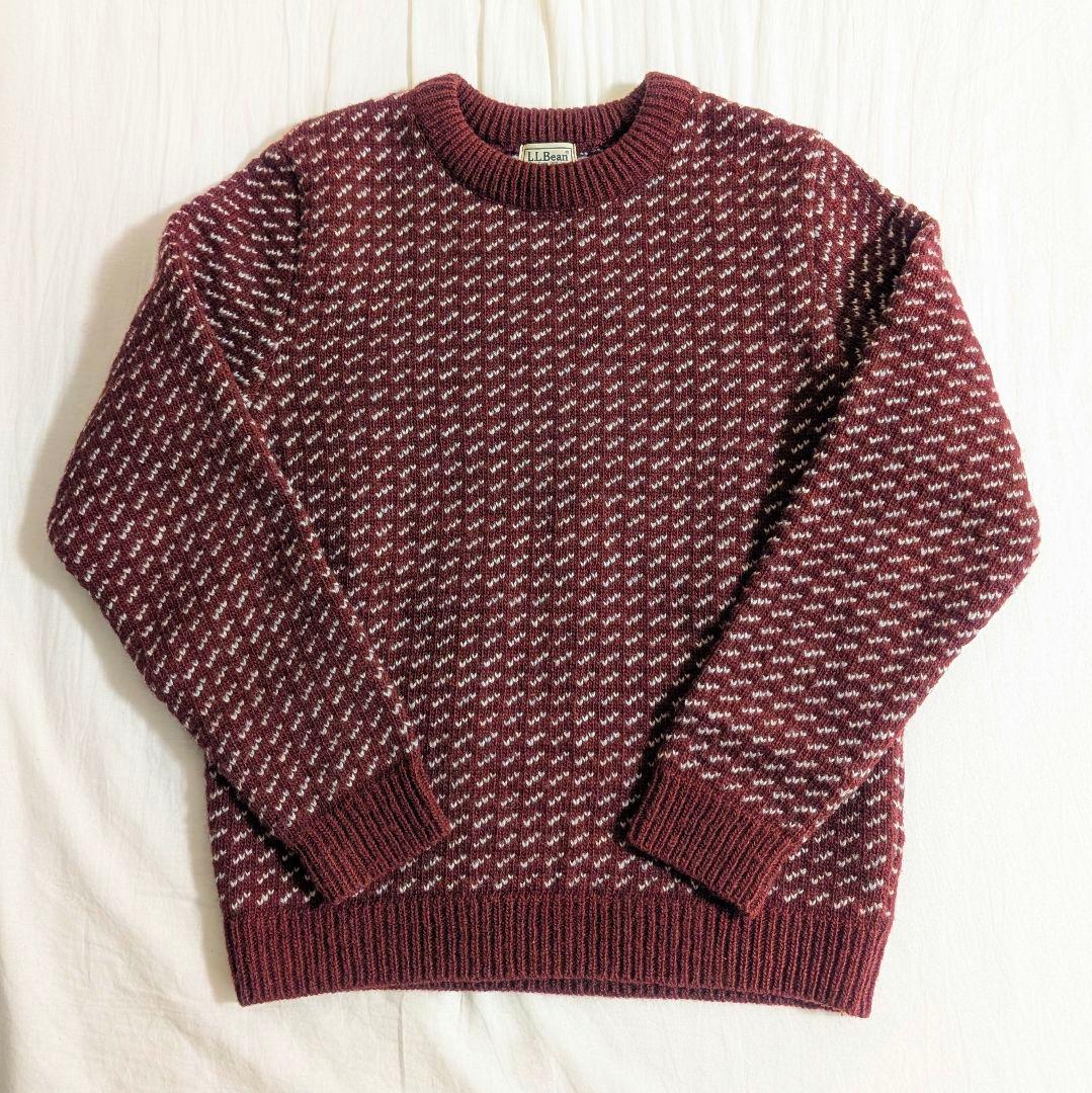 エルエルビーン　L.L.Bean　バーズアイニット