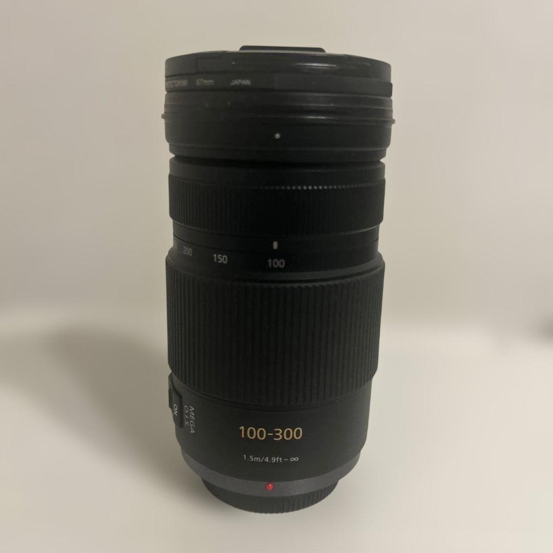 LUMIX 100-300mm レンズ 67mmフィルター　Panasonic