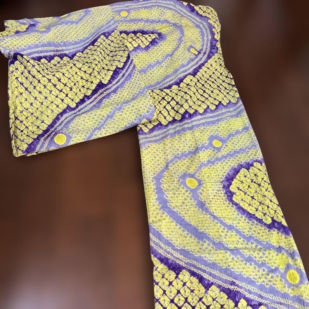 仕立て絞り浴衣　着丈160