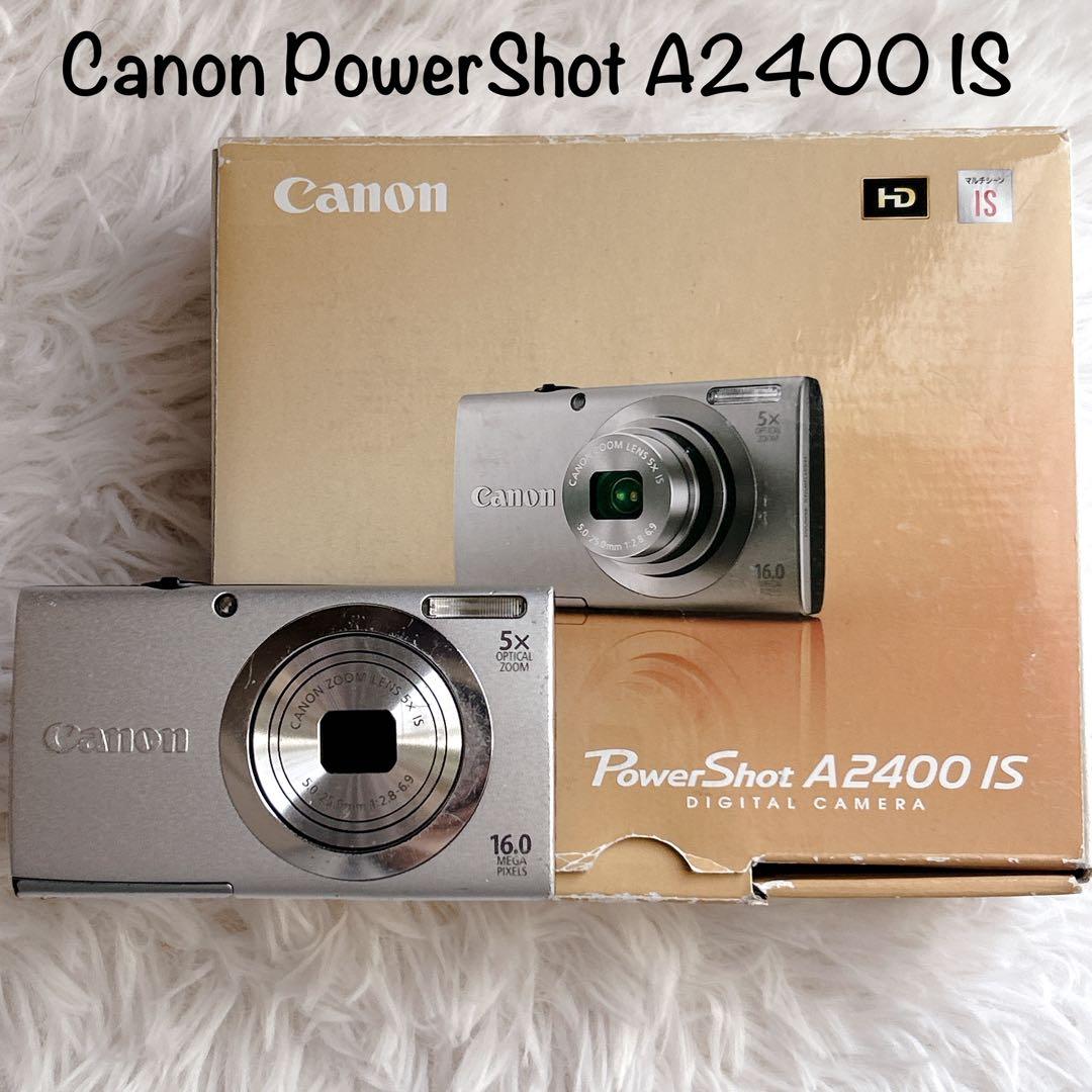Canon PoweShot A2400IS 液晶キズなし 付属品多数