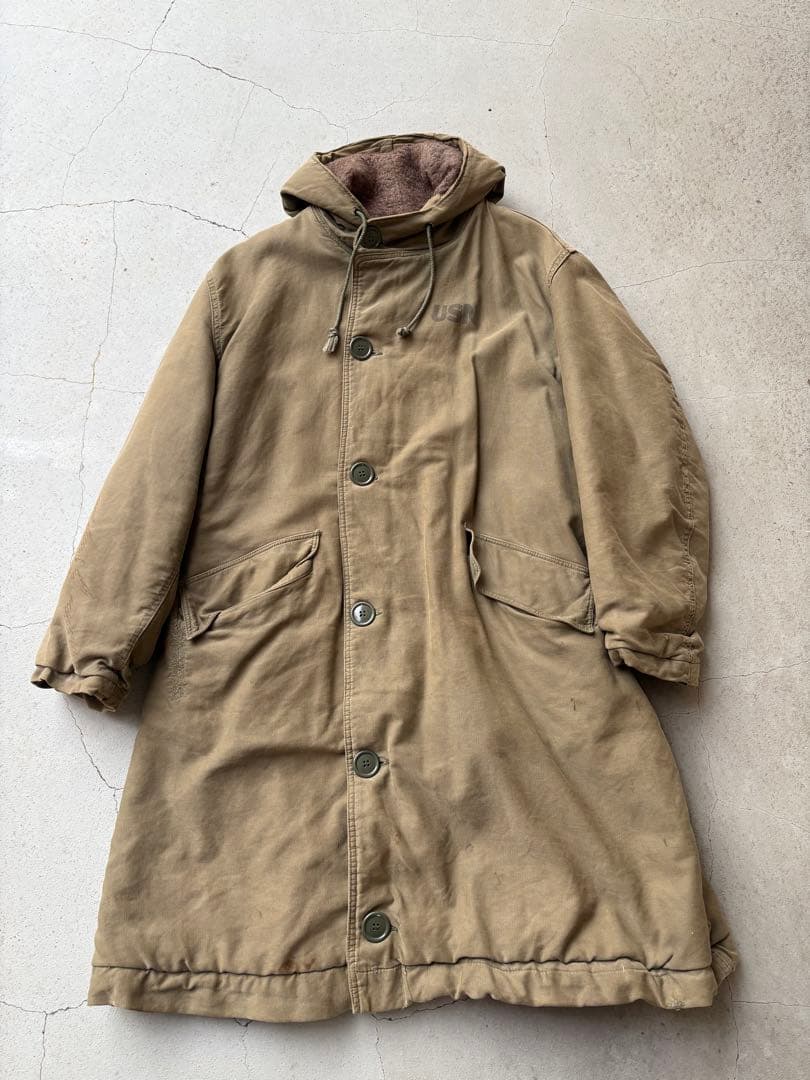 U.S.NAVY デッキコート N-2 N-1 ヴィンテージ
