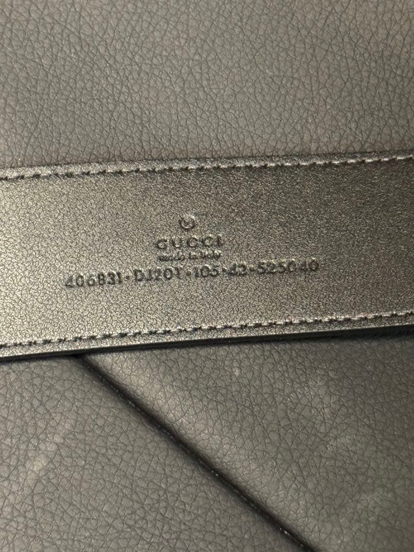 gucci GGバックル ゴールドアンティーク ベルト