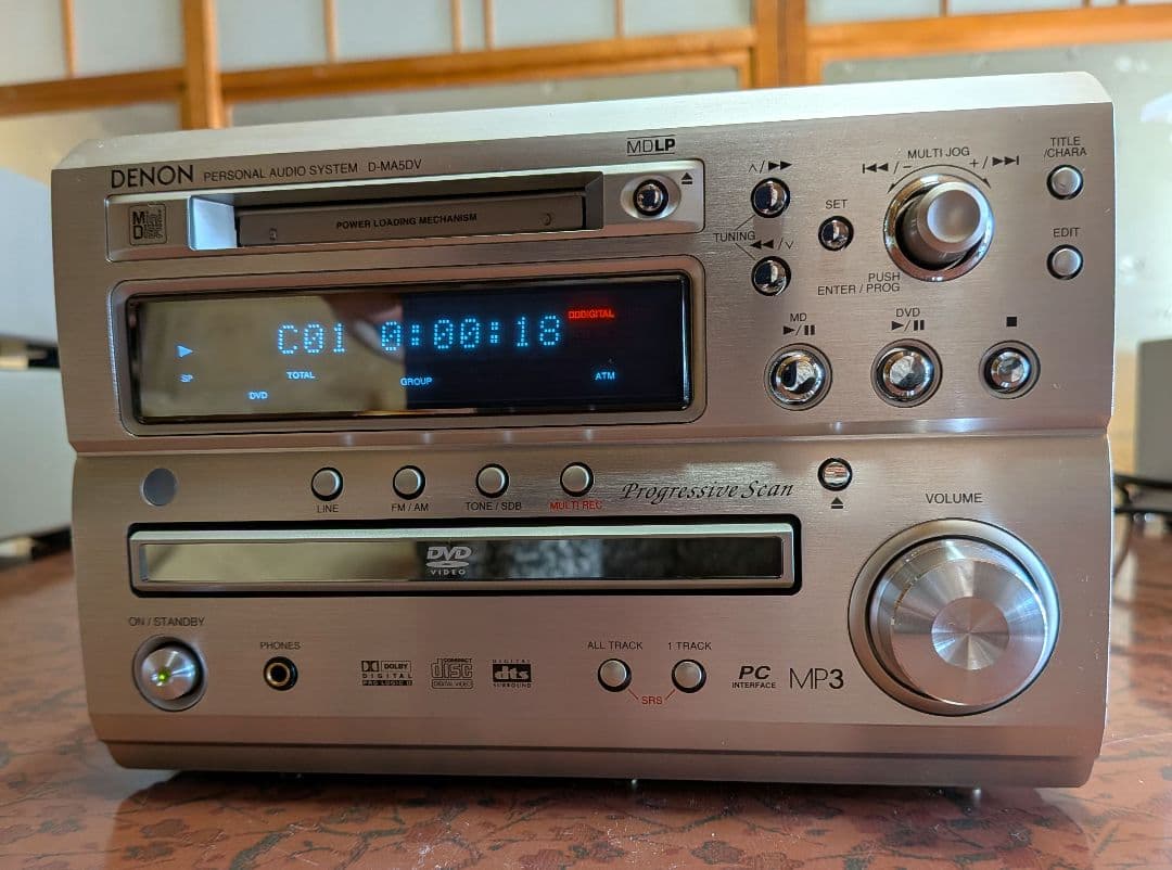 美品★DENON D-MA5DV ミニコンポ 本体のみ