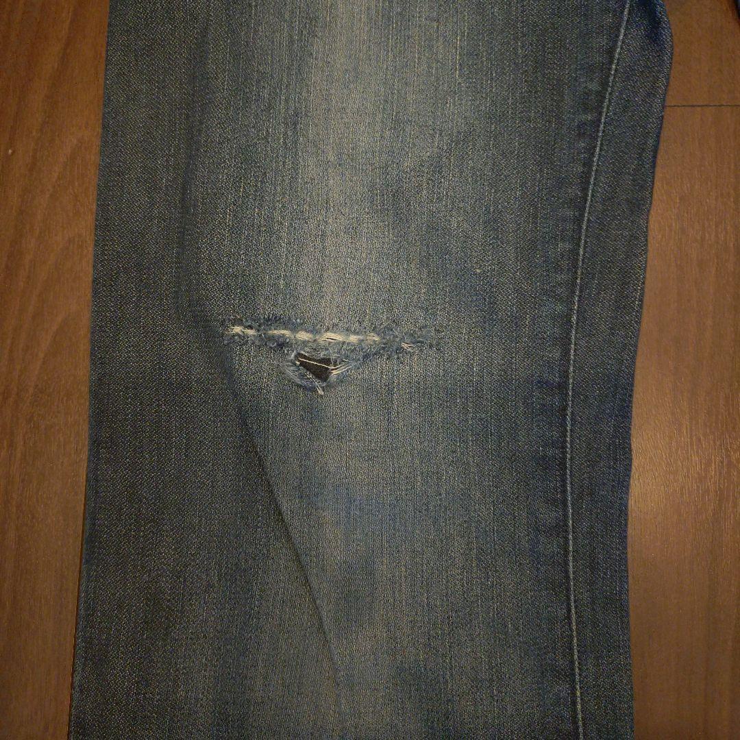 最終価格DOLCE & GABBANA メンズダメージブルーデニム 46