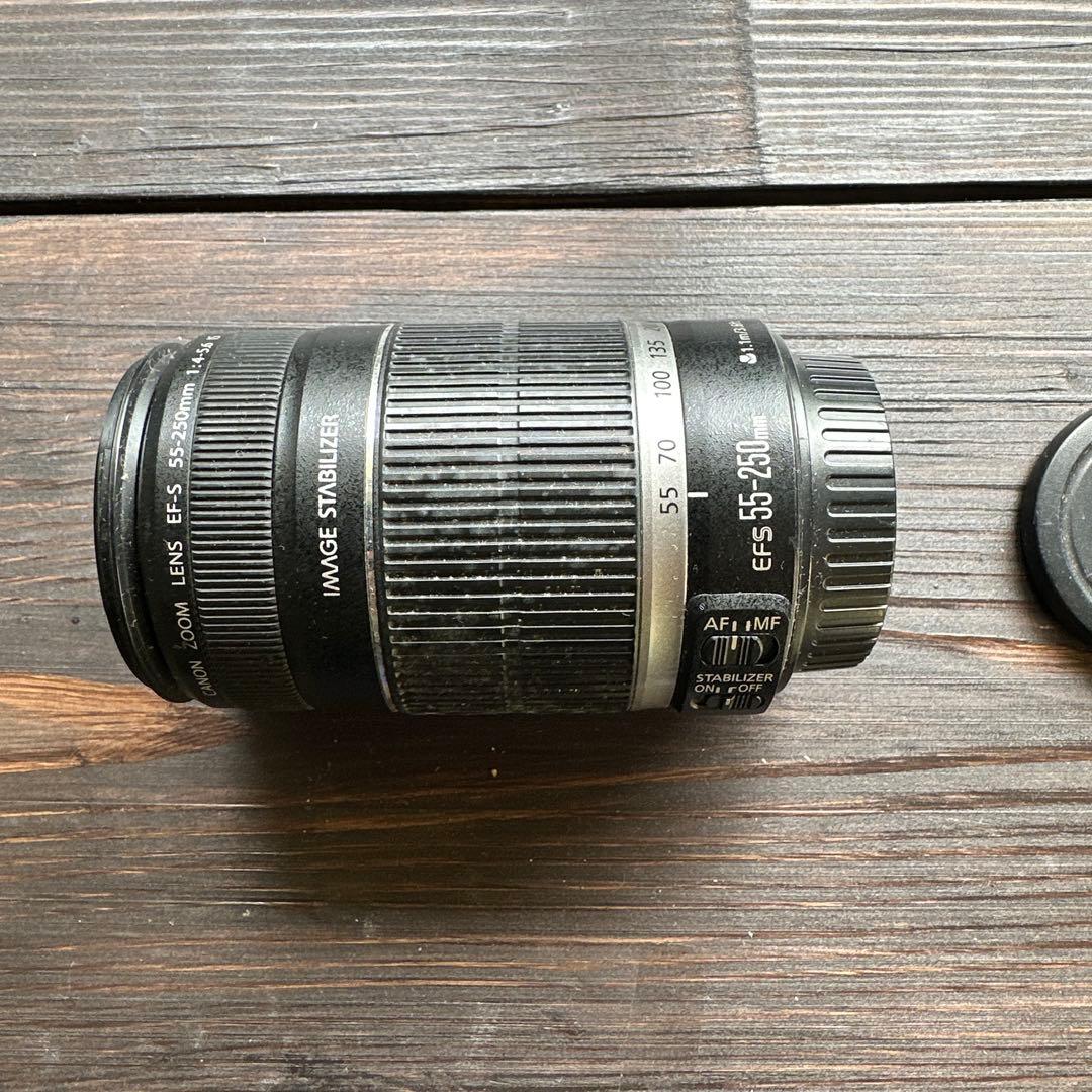Canon EF-S 55-250mm f/4-5.6 ISレンズ