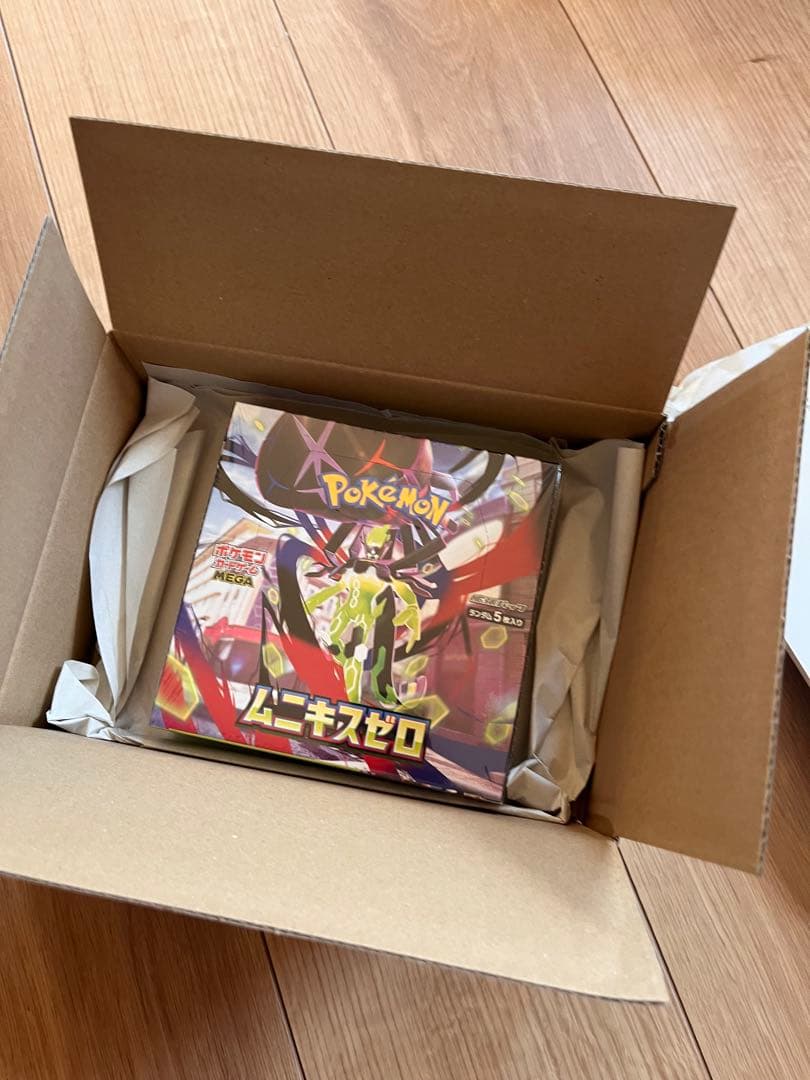 シュリンク付き　未開封BOX　ポケモンカードゲーム　ムニキスゼロ　ポケカ