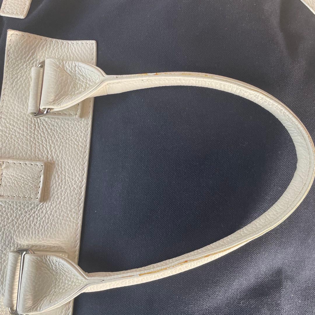 オロビアンコ　トートバッグ　レザー　キャンバス