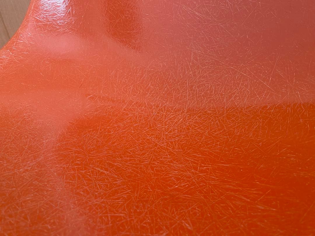 イームズ　イス　オレンジ　脚無し