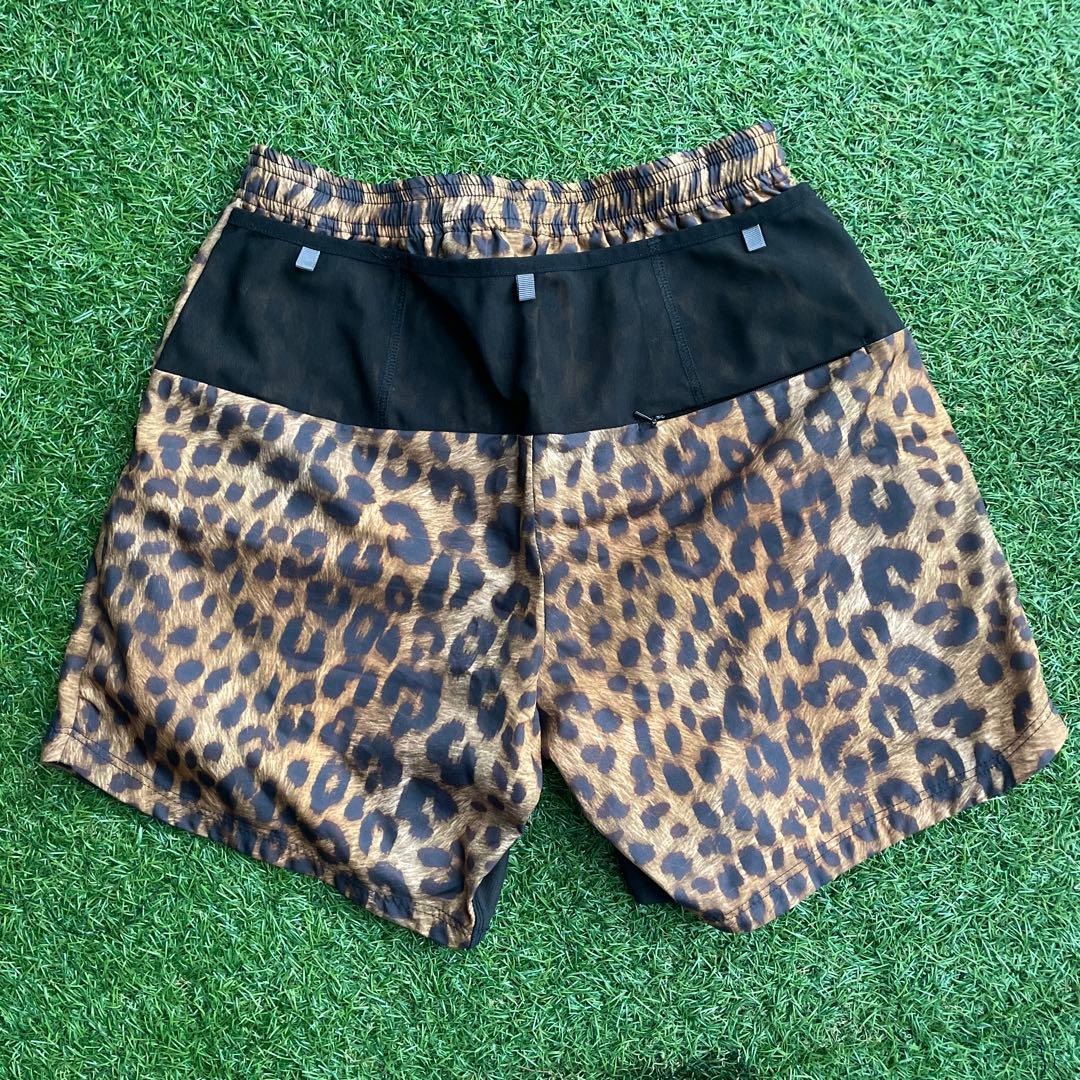 eldoreso 豹柄 ランニングパンツ ELDORESO レオパード柄　M