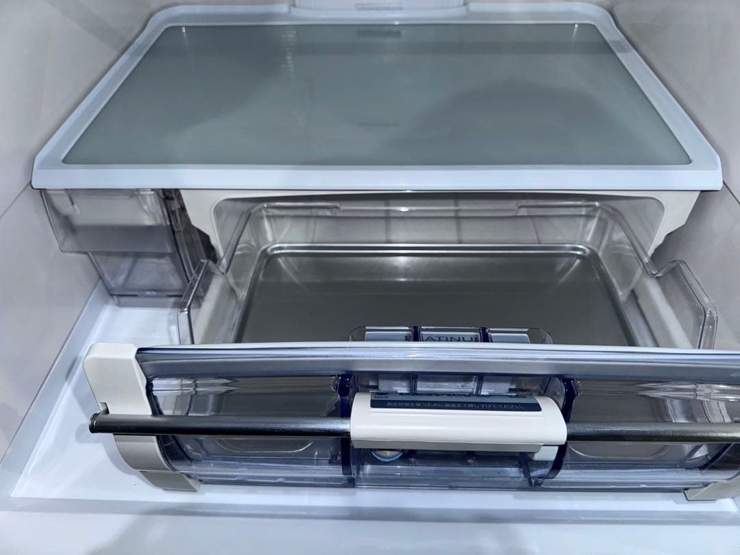 HITACHI 375L 冷蔵庫 R-S3800HVL(XT) 2018年製 ⑨