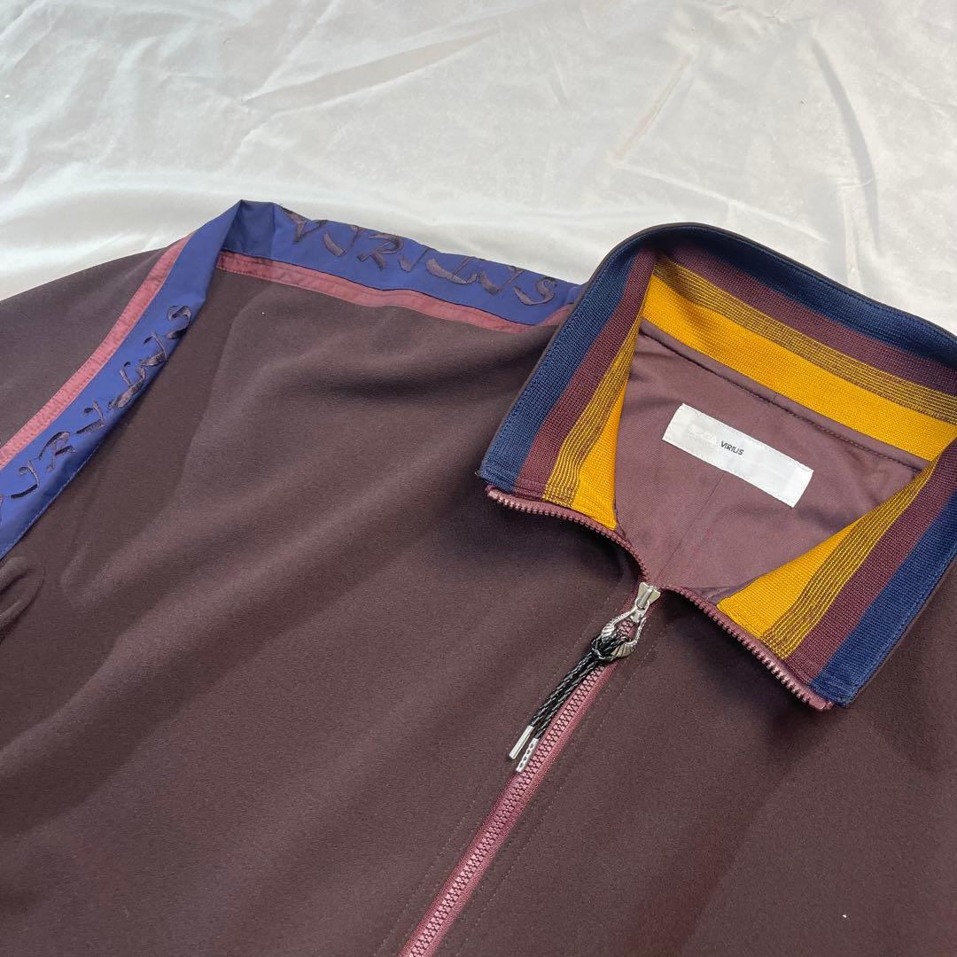 toga virilis ジップ トラック ジャケット