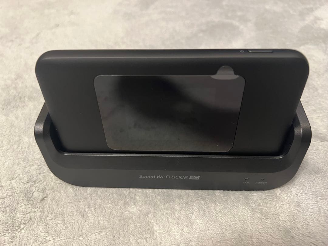 Speed Wi-Fi DOCK 02 ブラック　UQモバイル　wimax