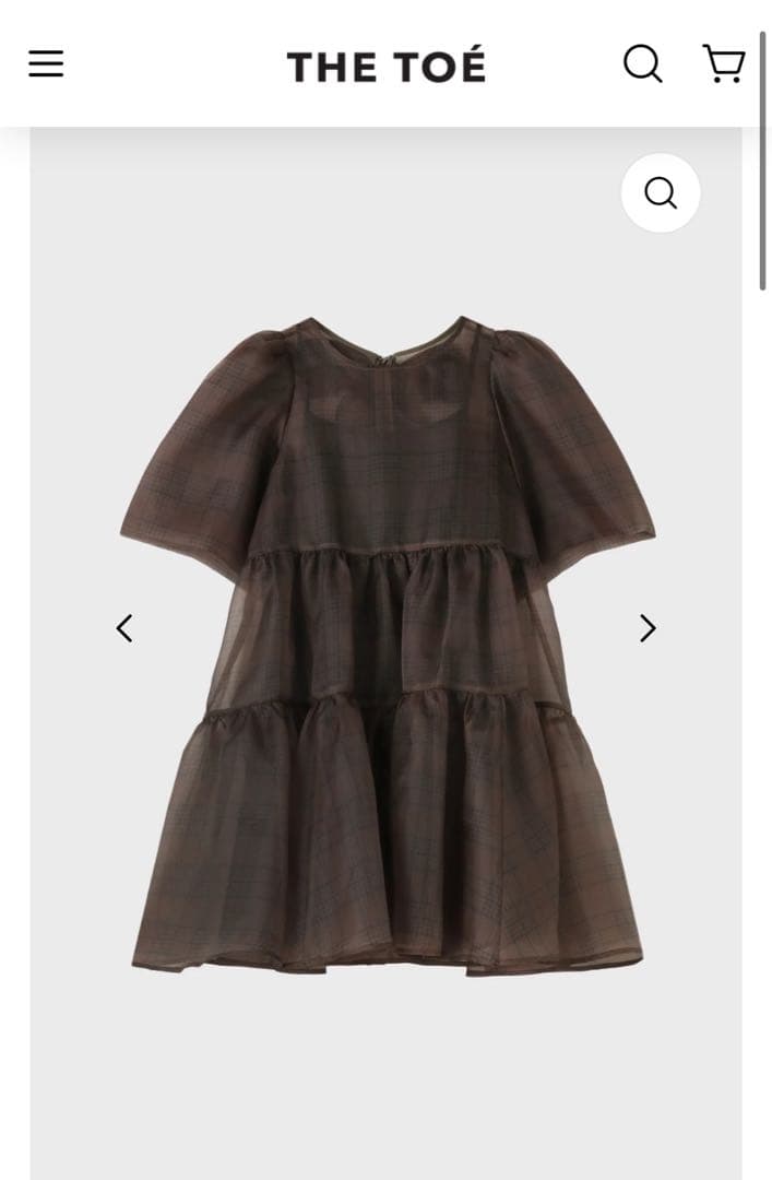 ワンピース THETOE Bellevue Dress