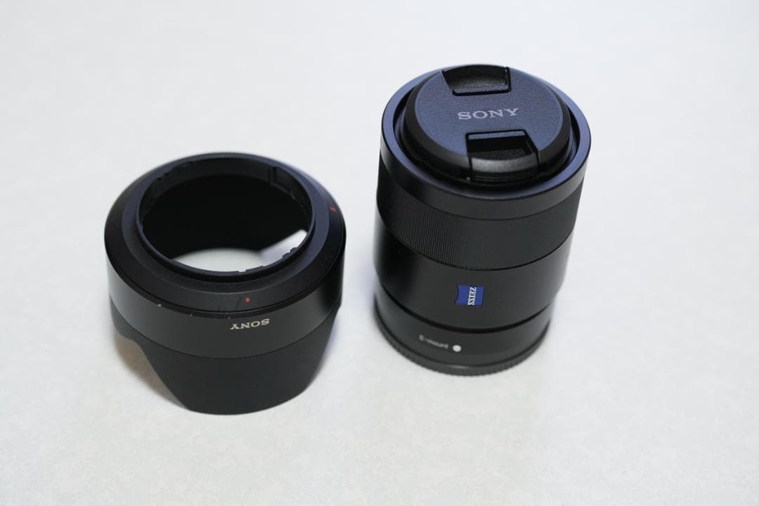 SONY Sonnar FE 55mm F1.8 ZA 保護フィルター付