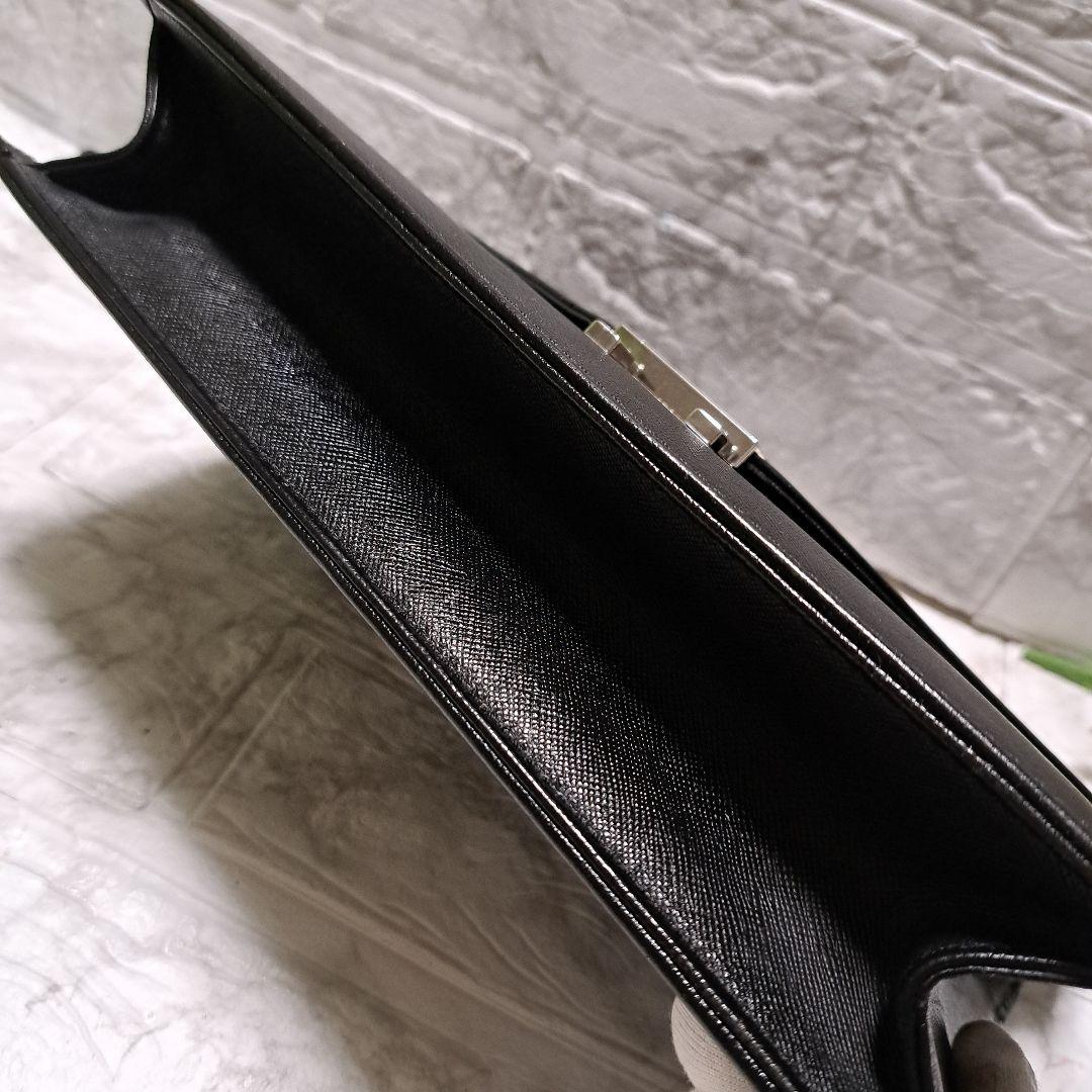 ✨️美品✨️BURBERRY バーバリー　クラッチバックセカンドバック　黒