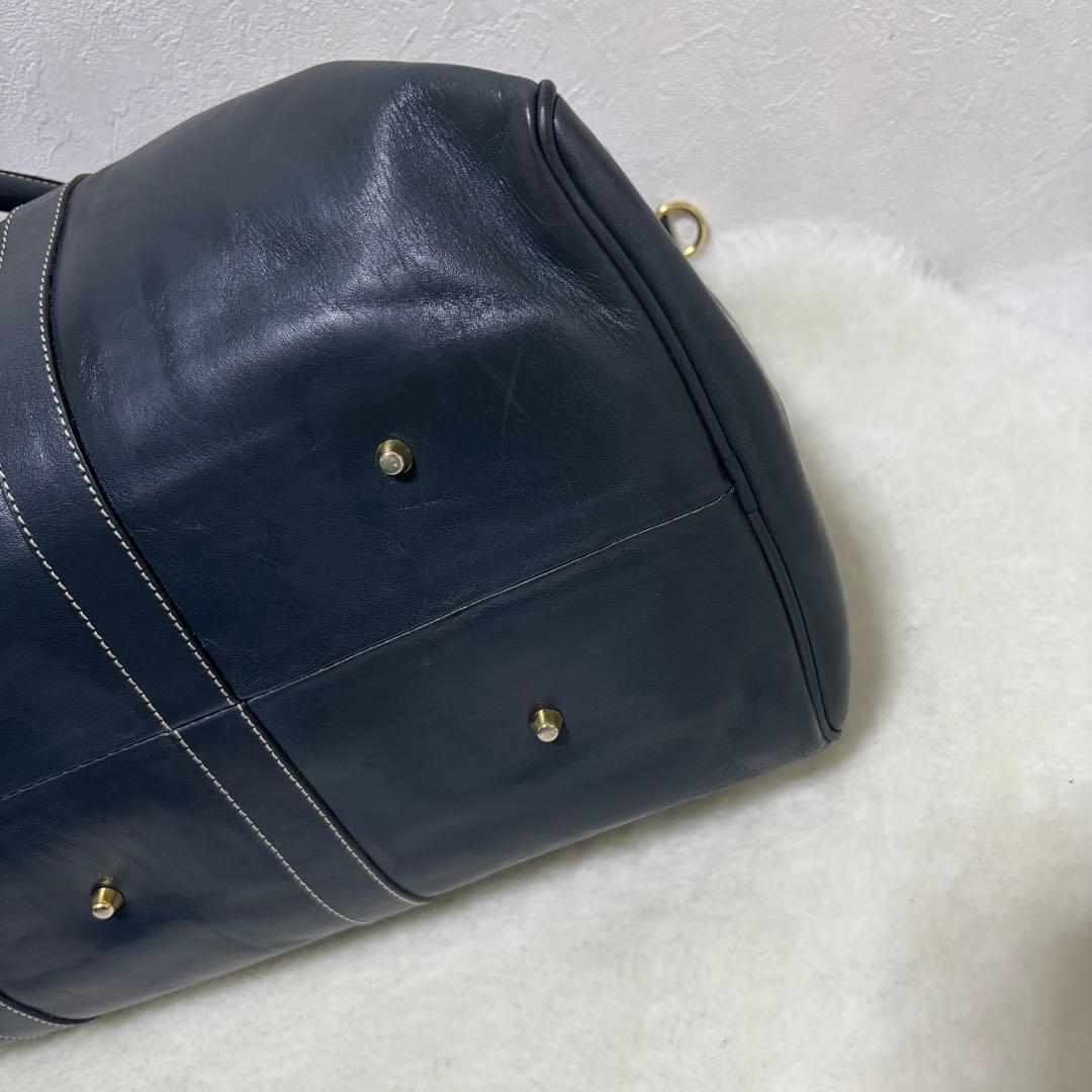 yuka様 HIROFU ヒロフ　ボストンバッグ　Hロゴ型押し　オールレザー