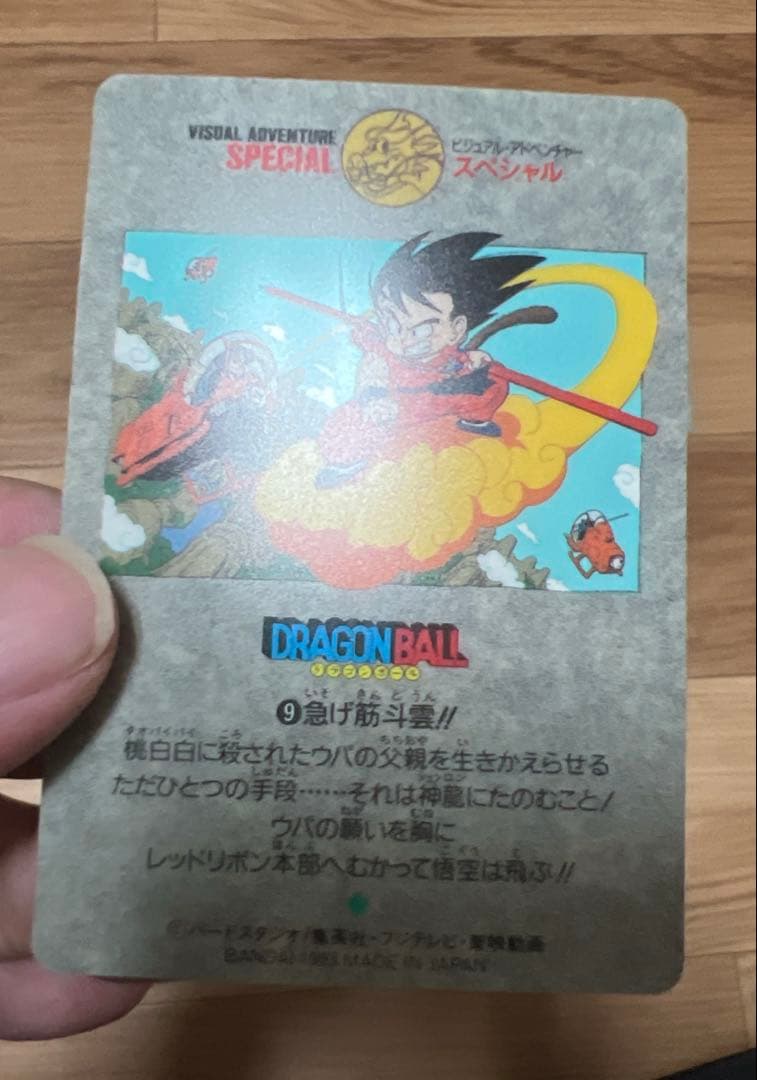ドラゴンボール　ビジュアルアドベンチャースペシャル10枚セット